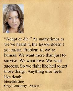 Showing Gallery For Meredith Grey Narration Quotes