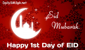 Popular Eid Al Fitr 2015 Sayings Quotes SMS for Teacher in English