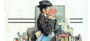 ... libros. 10 libros para leer. The Bookworm (1926), de Norman Rockwell