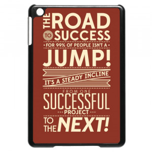 Work Success Motivational Quotes iPad Mini Case