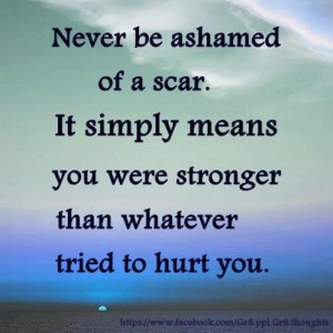 Cancer quotes, deep, meaning, sayings, scar