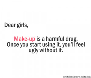 makeup, quote, sad, text, true - inspiring animated gif picture on ...