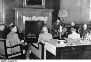 ... at the Munich Conference, Germany, 29 Sep 1938, photo 1 of 2