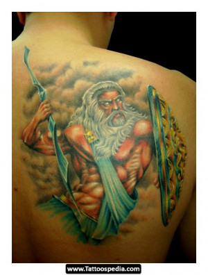 Pin Zeus Tattoo Page Greek God