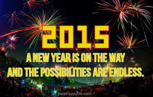 new year is on the way and the possibilities are endless.