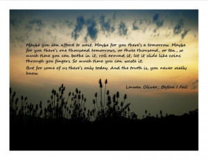 ... tags for this image include: lauren oliver, fall, i, quote and quotes