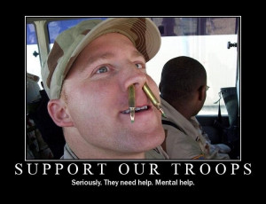 Support Our Troops LOL | Click to view and post comments
