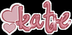 Katie Soft Twinkle Hearts K Names Name Graphics.
