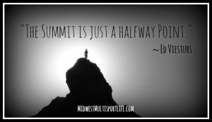 Ed Viesturs summit quote