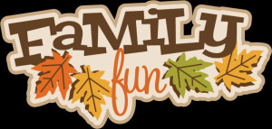 Family Fun SVG scrapbook title fall avg cut file autumn svg files for ...
