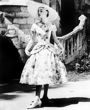 Audrey Hepburn in Funny Face, 1957. #1950s #50s #Classic #Vintage