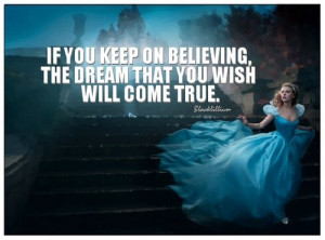 Keep On Believing - quotes Fan Art