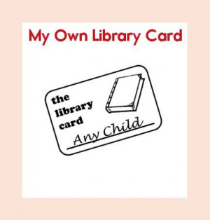 Leveled Book: My Own Library Card