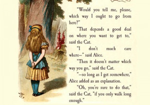 Alice in Wonderland' by Lewis Carroll, illustrations by John Tenniel