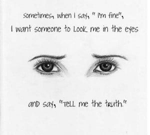 drawing Illustration truth text depressed depression eyes words pain ...