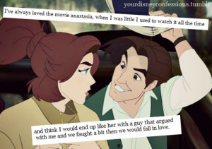 ... Anastasia is not a Disney movie, but I’m putting this up anyways