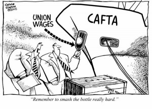 Cartoons About Free Trade Agreements