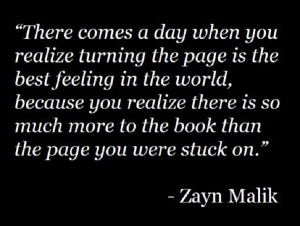 turning the page