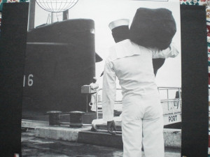 USS Lafayette, New London, CT ~ I remember saying good-bye to Dad for ...