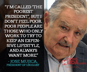 Im called a poorest president but i dont fell poor