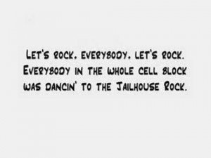 Chords and lyrics for Jailhouse Rock