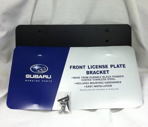 NEW OEM SUBARU LICENSE PLATE BRACKET FORESTER IMPREZA LEGACY OUTBACK