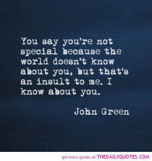 You Are Special Quotes And Sayings You're not special