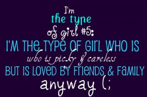 the type of girl #5