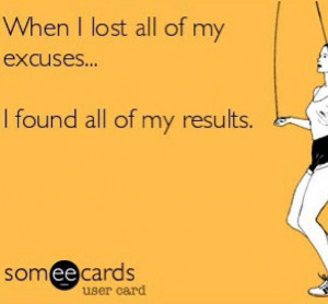 Yep...no excuses