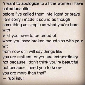 really love this Rupi Kaur quote