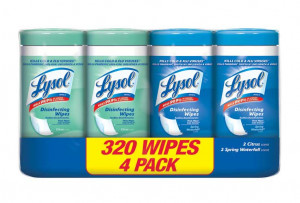 Lysol Disinfecting Wipes Ocean Fresh Scent