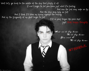 Gerard Way wallpaper by RavenxCorpse