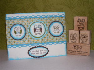 Stampin' Up! Owl Together Now Card