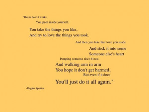 Regina Spektor, On The RadioMiscellaneous Thoughts, Songs Lyrics ...