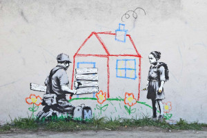 Oeuvre engagée de Banksy