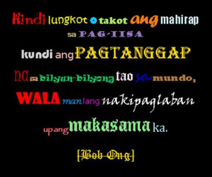 Bob Ong Tagalog Love Quotes
