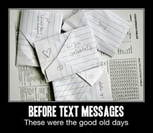 Throwback Thursday | Before Text Messages | From, Funny Technology ...
