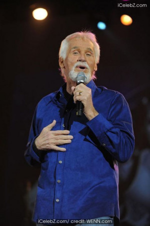 Kenny Rogers performs at Hammersmith Apollo