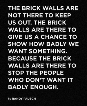 Randy Pausch Picture Quote