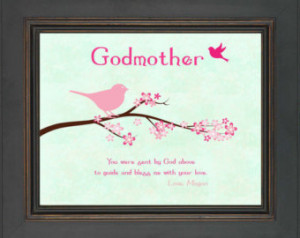 GODMOTHER Gift - Bapti sm Gift for Godmother - Gift from Godchild ...