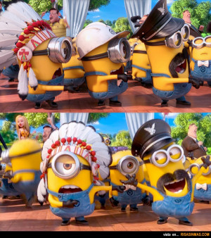 Minionso los Village People