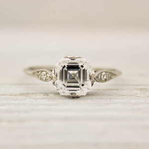 Vintage Tiffany diamond ring – love it