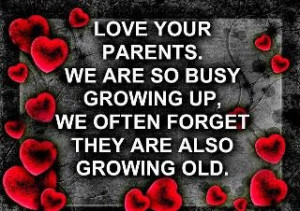 Love Your Parents quote