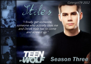 Teen Wolf - Stiles - Season Three by Gatergirl79
