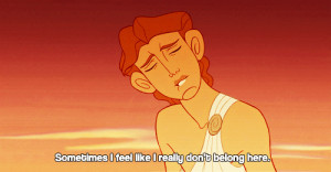 boy, cute, disney, hercules, sad, sexy, text, words
