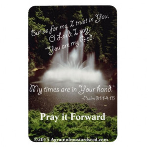Christian Quotes Inspirational Flexible Magnet