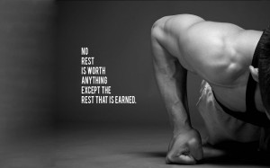 No rest is worth anything motivation Muay Thai hd wallpaper
