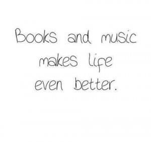 books and music