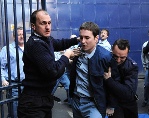 Crime pays ... Martin Compston as gangster Paul Ferris in the hit ...