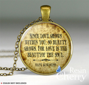 Famous Quotes Resin Pendant